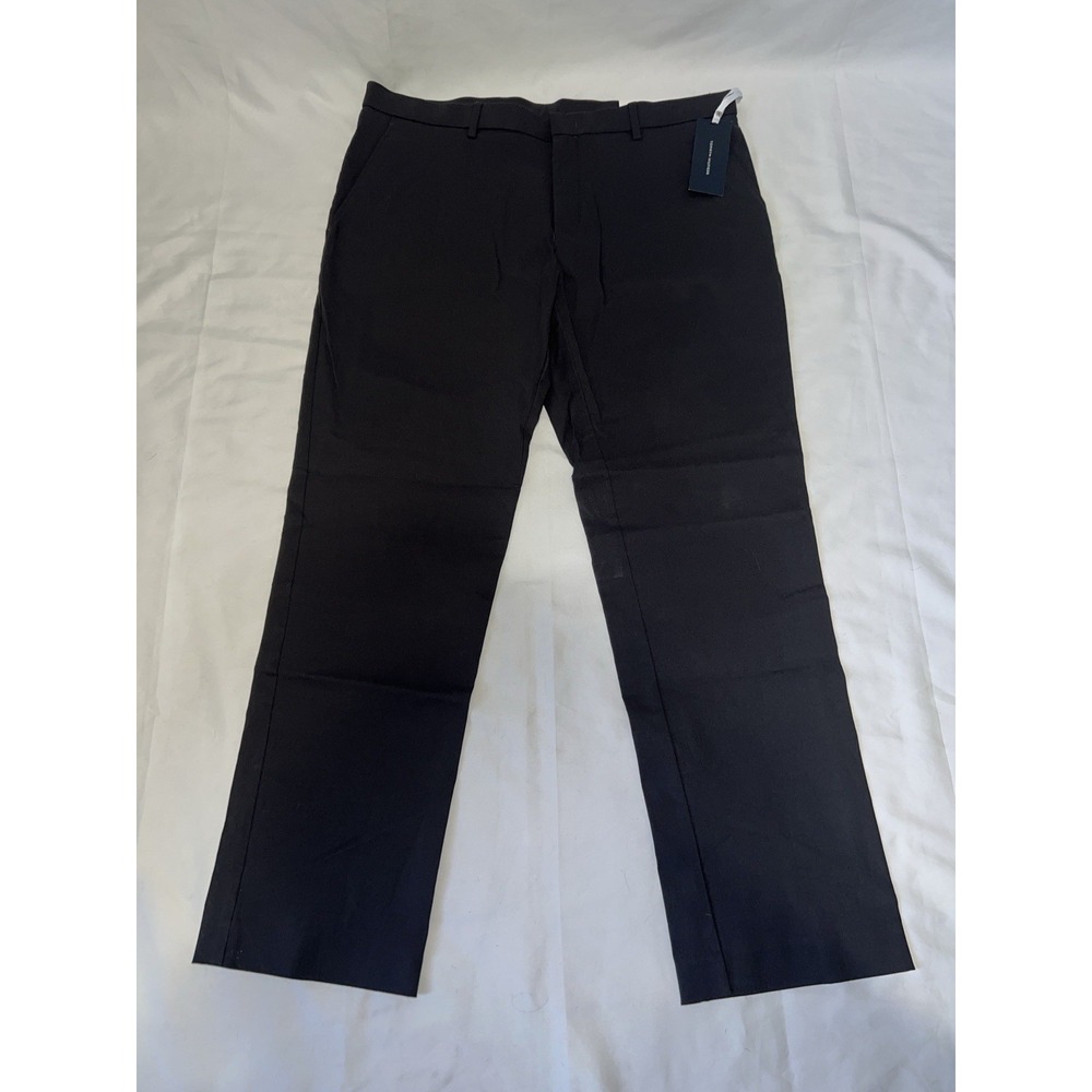 Tommy Hilfiger NWT Stretch Dress Pants Mens 36x30 Black/Dark Grey New Chino